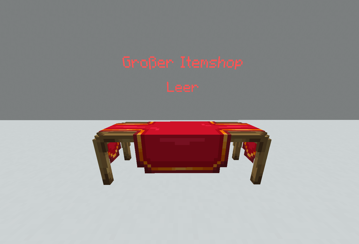 Die großen Itemshops haben<br>Kapazität von 20 Items.