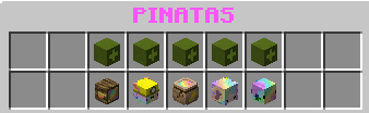Das '/pinata' Menü.