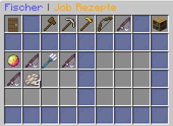 Die Job Rezepte des Fischers in der Übersicht.