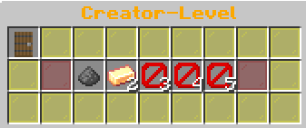 Das aktuelle Creator-Level ist mit einem Goldbarren gekennzeichnet.