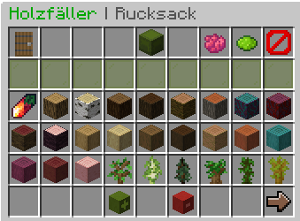 Der Holzfäller Rucksack.