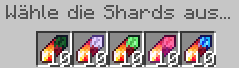 Das Menü des Items.